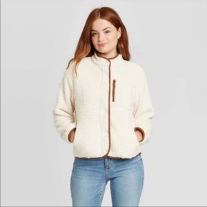 Universal Thread Cream Sherpa Jacket